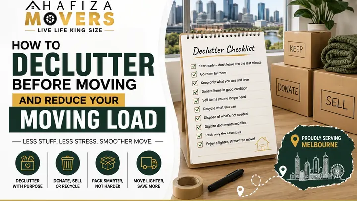 How to Declutter Before Moving and Reduce Your Moving Load
