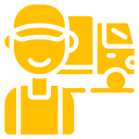 Truck driver Icon